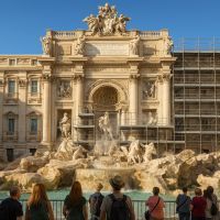 Fontaine de Trevi : quels travaux en cours ?