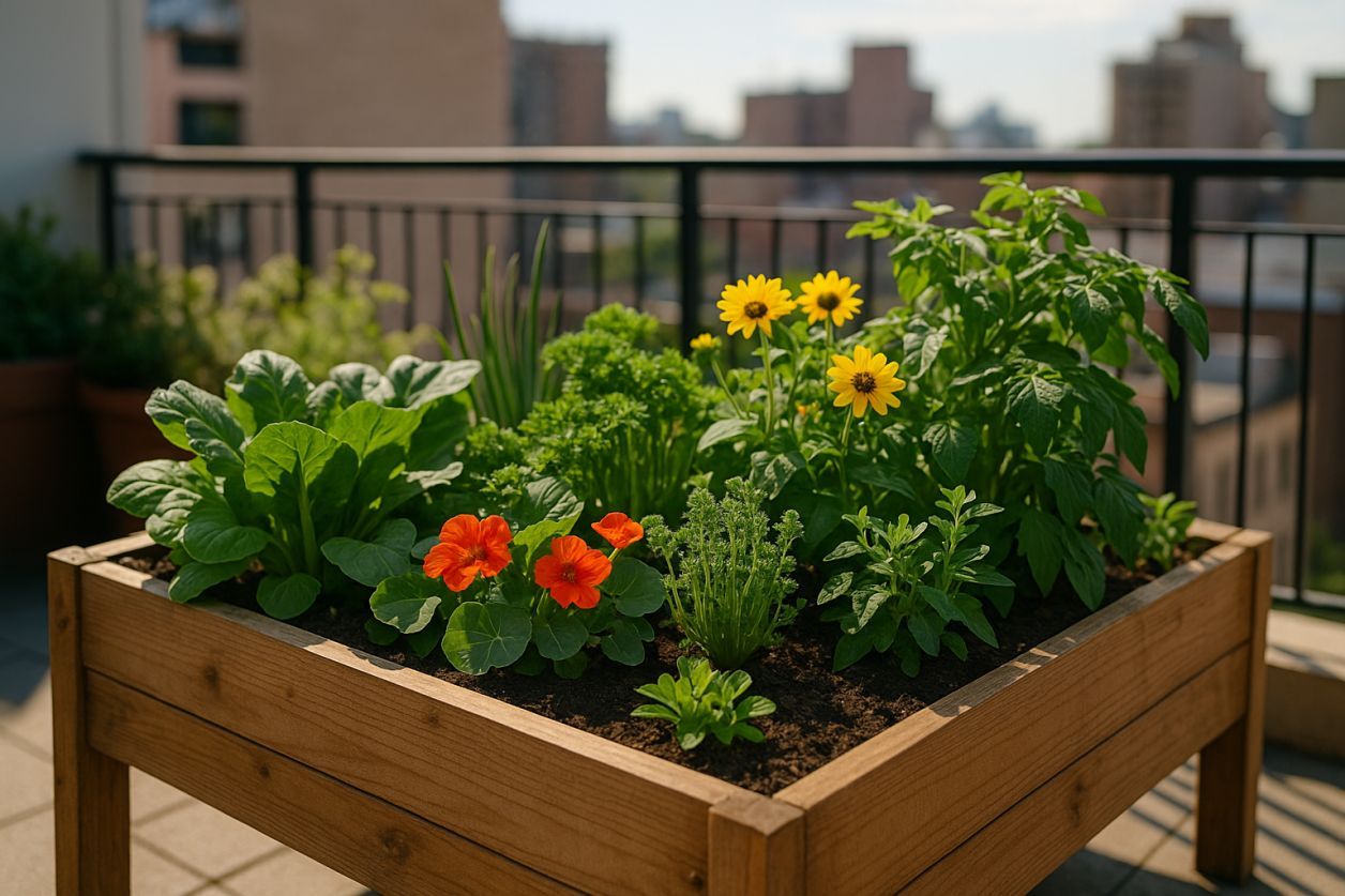 Créez un carré potager productif et facile