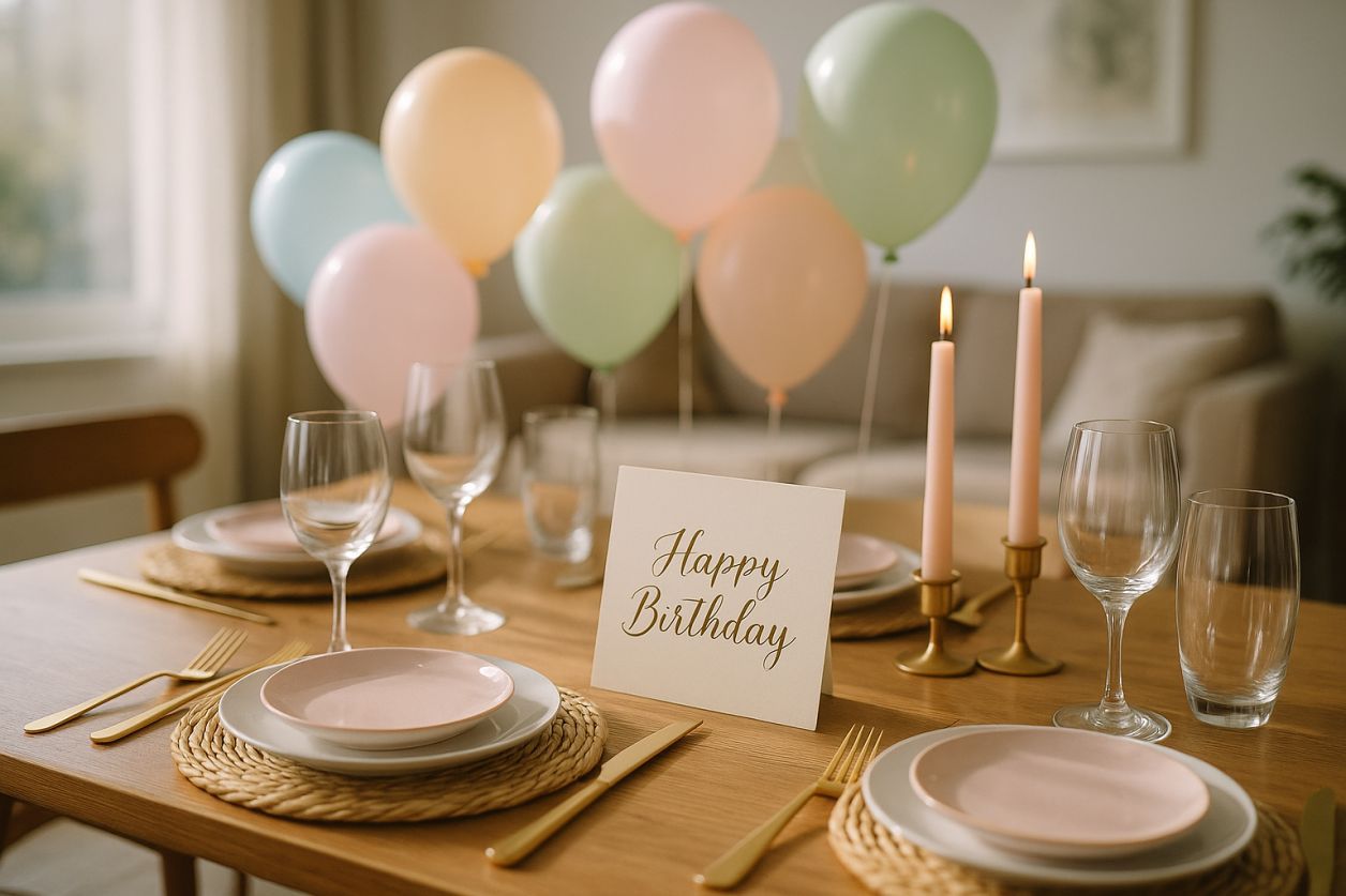 Idées déco anniversaire faciles et stylées