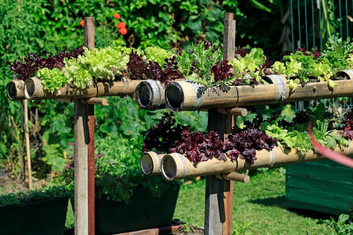 Créez un potager sur pied pratique et design